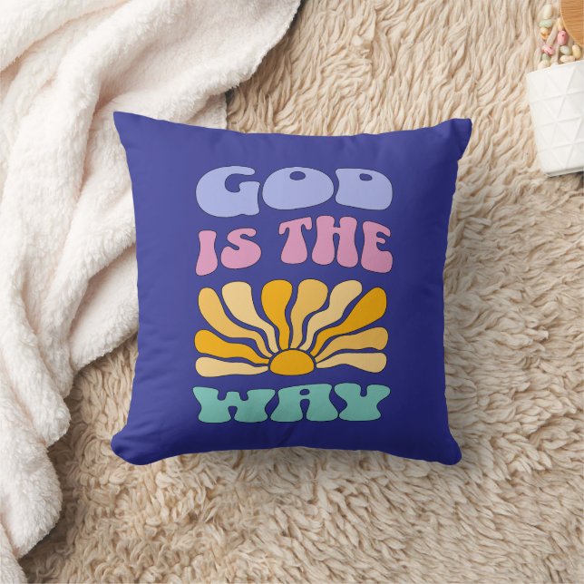 God is the Way Cushion (Blanket)