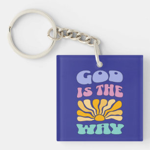 God is the Way Key Ring