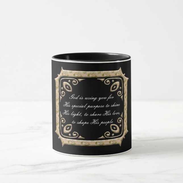 God is using you for His special purpose Mug (Center)