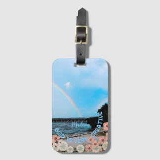"God is Very Creative" Luggage Tag