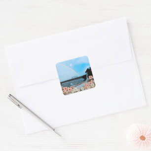 " God is Very Creative" Square Sticker