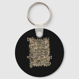 God Is Within Her She Will Not Fail Christian Bibl Key Ring