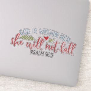 God Is Within Her She Will Not Fall