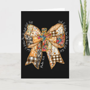 God Is Within Her She Will Not Fall, Jesus, Christ Card