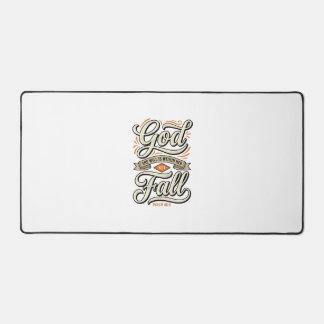 God Is Within Her She Will Not Fall Vintage Shirt_ Desk Mat