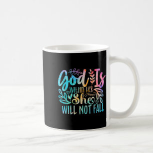 God Is Within Not Bible Verse Quote Religious Coffee Mug