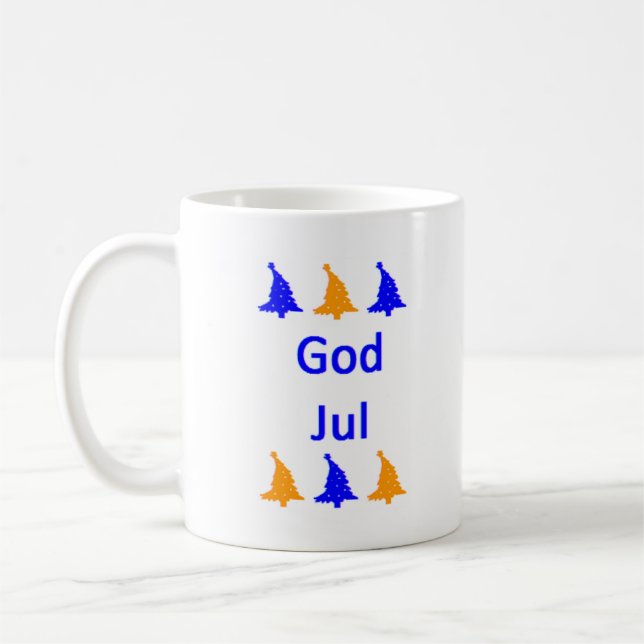 god jul1 coffee mug (Left)