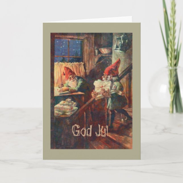 God Jul Holiday Card (Front)