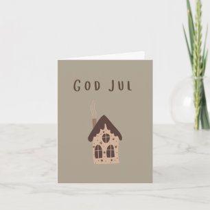 God jul (julkort) Swedish Christmas  Card