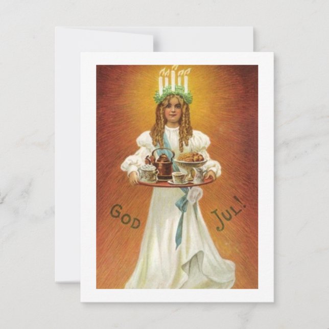 God Jul! Lucia with treats (Front)