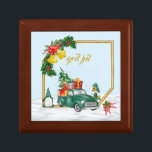 God Jul Swedish Gnomes Green Couple  Gift Box<br><div class="desc">A selection of Gnomes in different colours and designs for your God Jul gift giving</div>