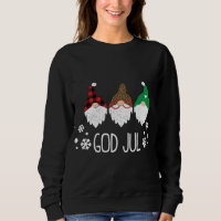 God Jul Swedish Merry Christmas Norwegian Cute Gno