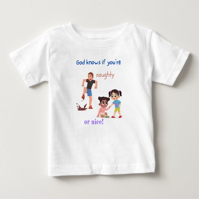 God Knows Baby T-Shirt (Front)