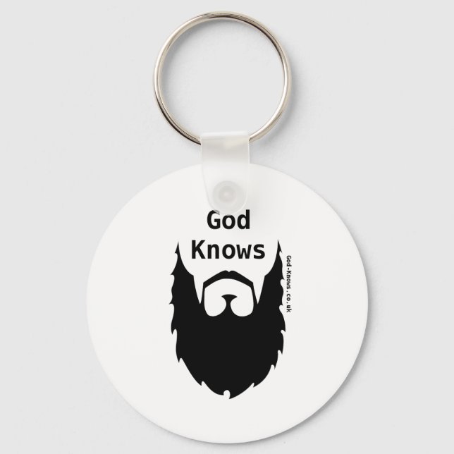 God Knows Key Ring (Front)