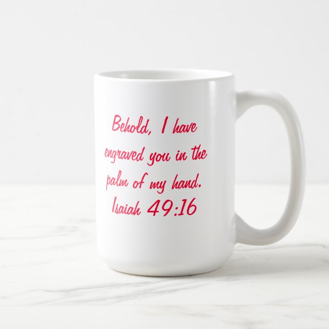 God knows your name coffee mug (Right)