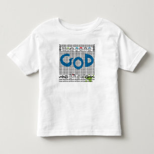 God listens and listens toddler T-Shirt