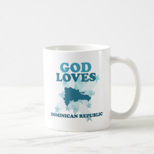 God Loves Dominican Republic Coffee Mug