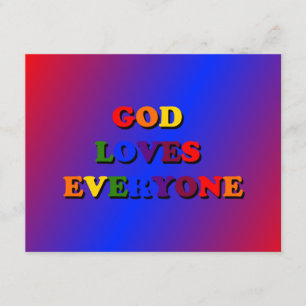 God Loves Everyone Invitation