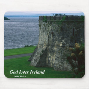 God Loves Ireland Mouspad Mouse Pad