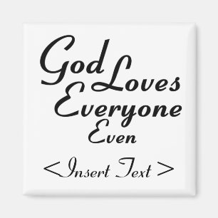 God Loves Magnet