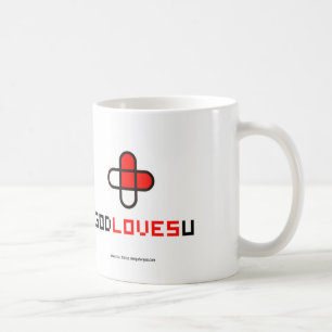 God loves you coffee mug