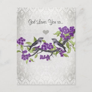 God Loves You So... Postcard