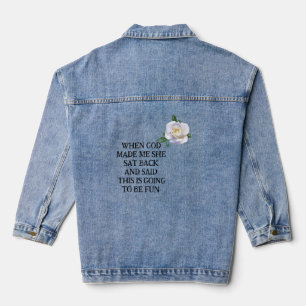 God Made Denim Jacket