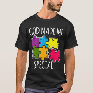 God Made Me Special Autistic Awareness T-Shirt