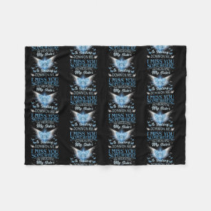 God Made My Sister An Angel In Heaven My Sister Fleece Blanket