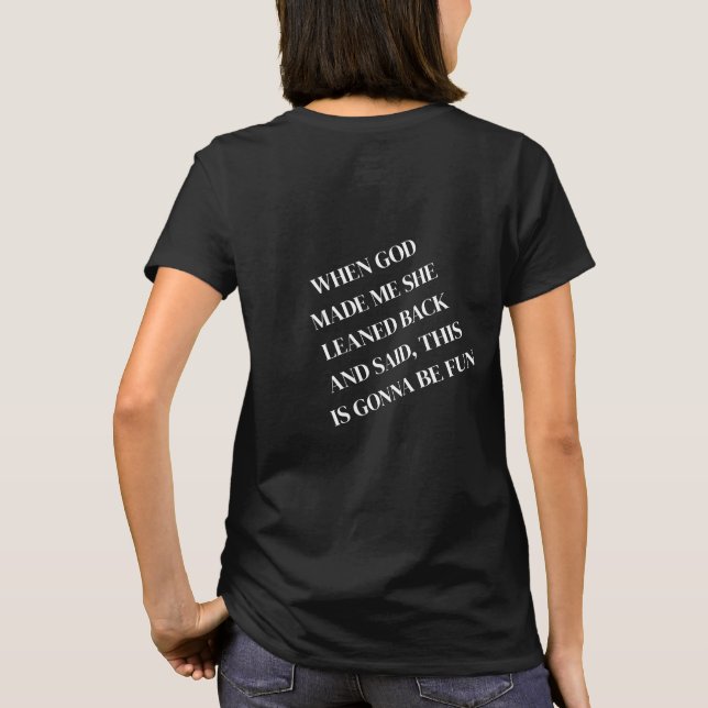 God Made T-Shirt (Back)