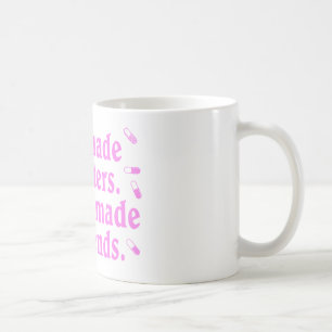 God made us sisters coffee mug