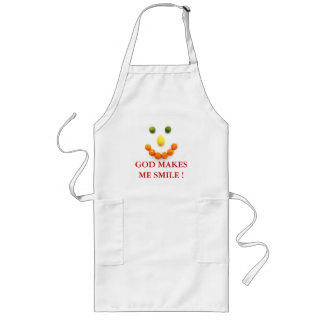 GOD MAKES ME SMILE! RELIGIOUS APRON