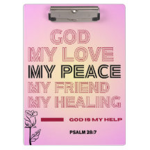   God, My Love & Help Psalm 28:7 