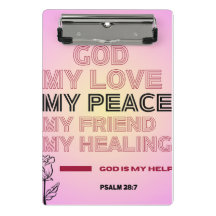   God, My Love & Help Psalm 28:7 