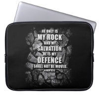 GOD My Rock & Salvation – Christian Faith Verse  T