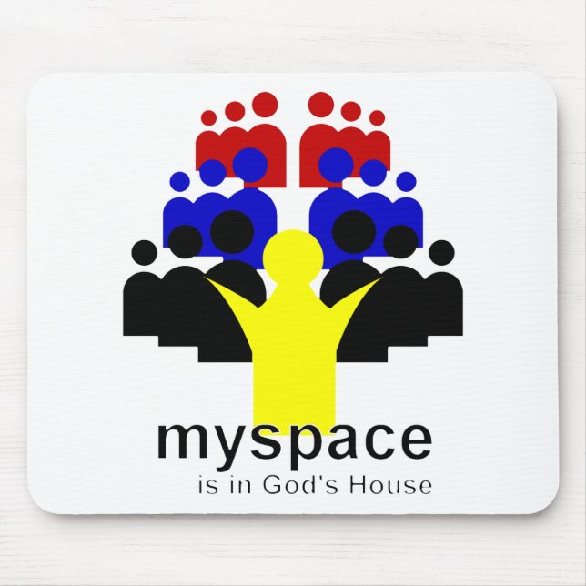 God MySpace Mouse Pad (Front)