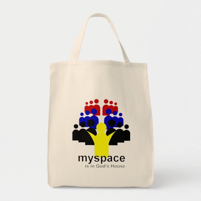 God MySpace Tote Bag (Front)