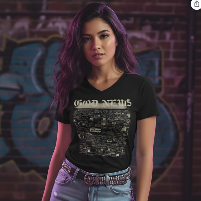 GOD NEWS Vintage Tee (Creator Uploaded)