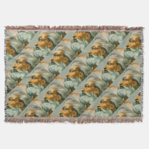 God Of Creation Throw Blanket