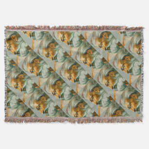 God Of Creation Throw Blanket