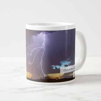 God of Glory Thunders Psalm 105:39 KJV Large Coffee Mug