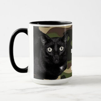 God of the Hunt: Orion Army Camouflage Pattern Mug