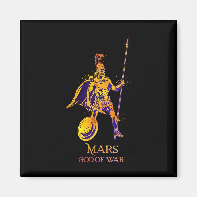 God Of War - Mars  Magnet (Front)