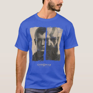 God of War Ragnarok Split Kratos and Atreus Video  T-Shirt