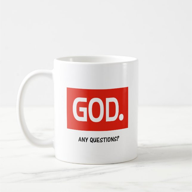 GOD period Coffee Mug (Left)