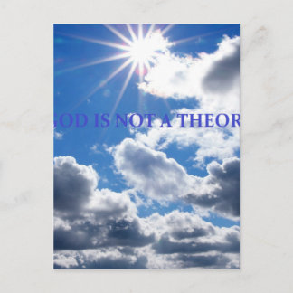 GOD POSTCARD