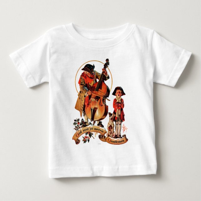 God Rest Ye Merrie Gentlemen Baby T-Shirt (Front)