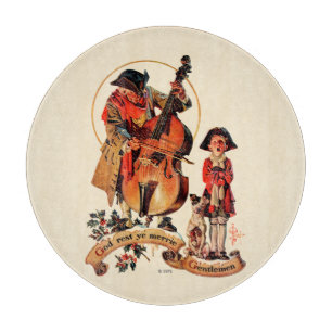 God Rest Ye Merrie Gentlemen Cutting Board