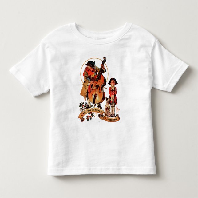 God Rest Ye Merrie Gentlemen Toddler T-Shirt (Front)