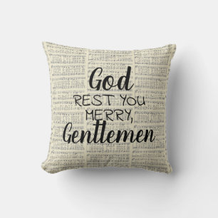 God Rest You Merry, Gentlemen Cushion